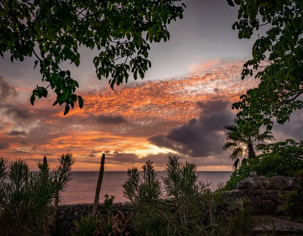 Θέα Γύρω Από Την Καραϊβική Νησί Του Κουρασάο — Φωτογραφία Αρχείου