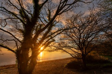 Anglesey adasında gün doğumu
