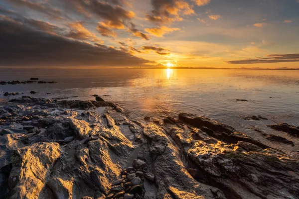 Восход Солнца Острове Англси — стоковое фото