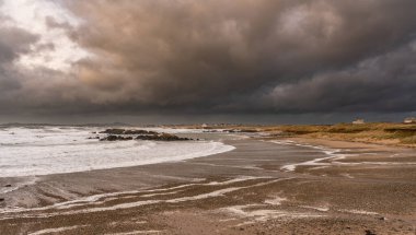 Rough weather off the Isle of Anglesey North Wales