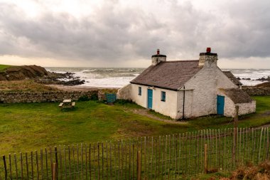 Rough weather off the Isle of Anglesey North Wales