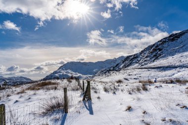 Kar düştükten sonra kar yağdı