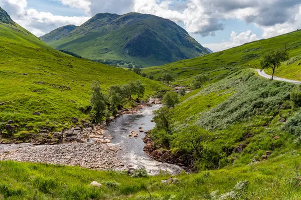 Vues Autour Glencoe Dans Les Highlands Écossais — Photo