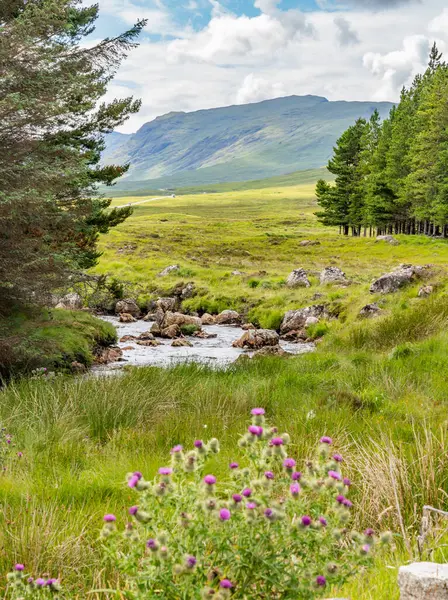 Vues Autour Glencoe Dans Les Highlands Écossais — Photo