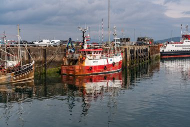 Liman kenti Mallaig 'in etrafındaki görüntüler