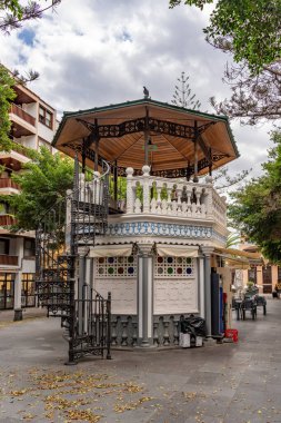 SantoAnto çevresindeki manzaralar bir Cape Verde Adası