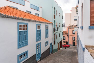 SantoAnto çevresindeki manzaralar bir Cape Verde Adası