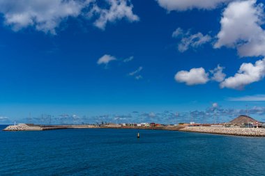 Santa Maria 'nın manzarası, Sal Adası, Cape Verde