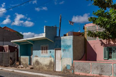 Santa Maria 'nın manzarası, Sal Adası, Cape Verde