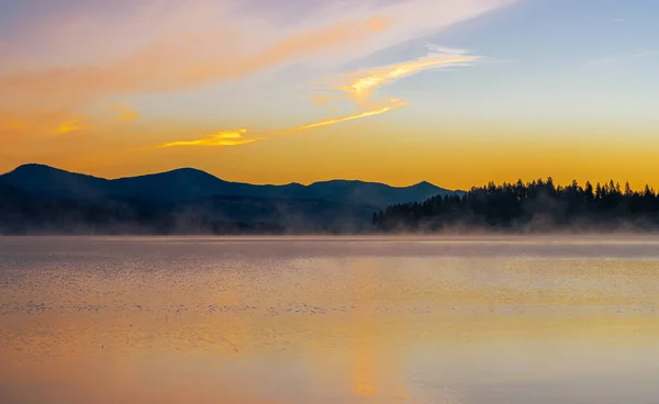 Lago Chatcolet Principios Otoño Idaho — Foto de Stock