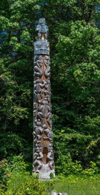 Vancouver, Kanada 'da Kunduz Tepesi Direği