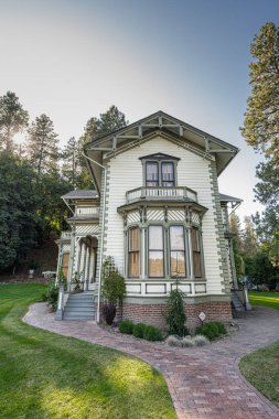 Colfax, WA 'daki Tarihi Perkins Evi.