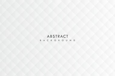 Beyaz arkaplanda beyaz eğimli vektör kare şekli.