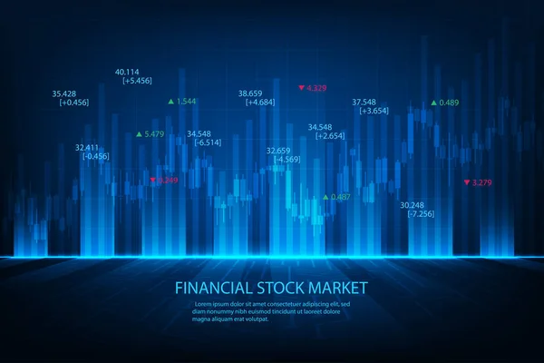 Vector Futuristische Investition Geschäftstechnologie Börsenkonzept Für Kryptowährungen — Stockvektor