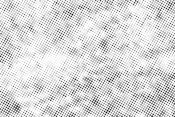 Διάνυσμα Grunge Vintage Υφή Halftone Αφηρημένο Μοτίβο Μαύρες Κουκίδες — Διανυσματικό Αρχείο
