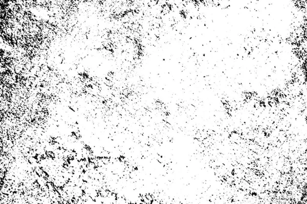 Vector Grunge Abstracte Zwarte Textuur Witte Achtergrond — Stockvector