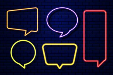 Koyu mavi üst üste dizayn edilmiş vektör elemanı çerçeve şekli neon ışığı. Fütürist teknoloji geçmişi.