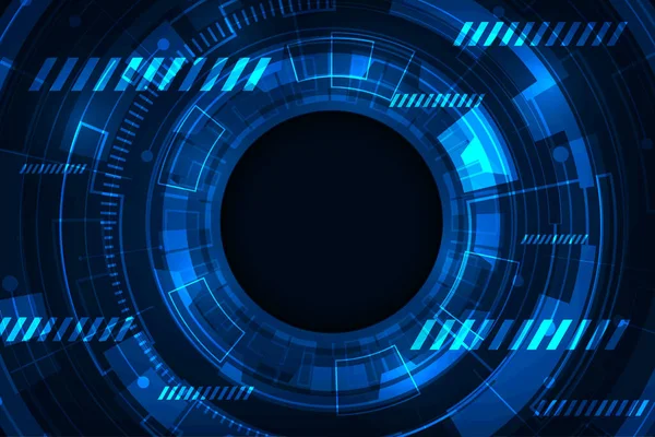 Vector abstract digital circuit technology futuristic with concept communication.	