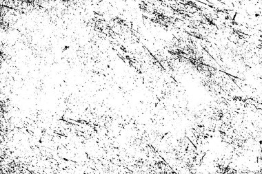 Vektör garezi siyah beyaz arka plan. Soyut eski doku.