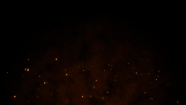 飞火闪耀质感 防波堤光 抽象背景动画 — 图库视频影像