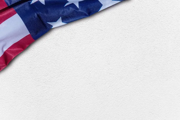 Flaga Stany Zjednoczone Ameryki Dzień Pamięci Lub Lipca Amerykańska Flaga — Zdjęcie stockowe