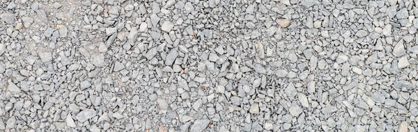 Zmiażdżony Kamień Jako Tło Szary Granitowy Tło Żwiru Mieszania Betonu — Zdjęcie stockowe