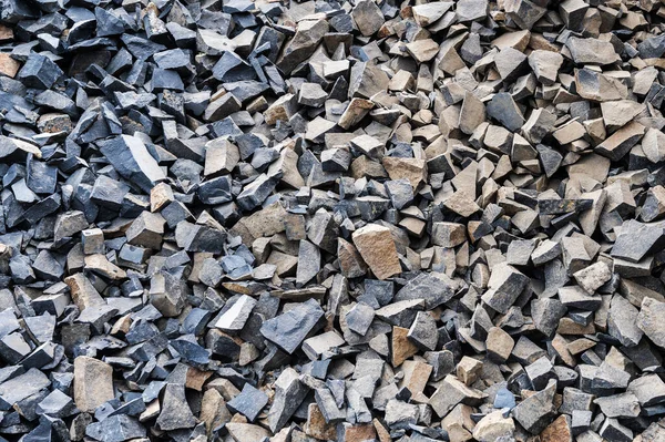 Büyük Gri Granit Çakıl Arka Plan Arka Plan Olarak Harabe — Stok fotoğraf
