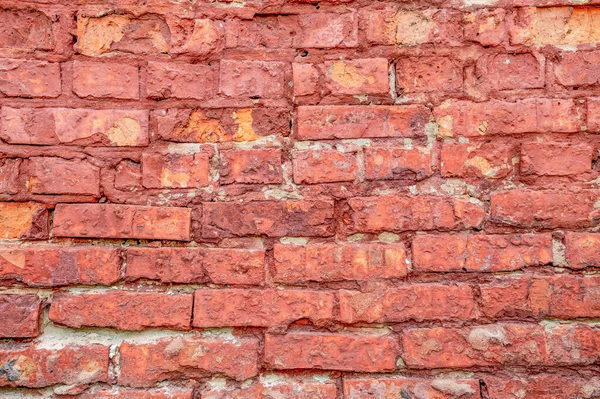 Old Brick Wall Red Brick Background Texture Classic Beautiful Textured — Stock Photo, Image
