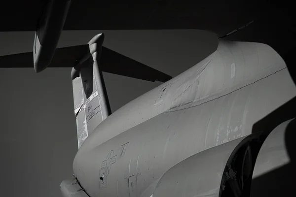 Тіні Літака Galaxy Виставці 2022 Miramar Airshow Сан Дієго Штат — стокове фото