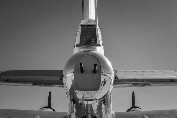 Хвостовые Орудия Superfortress Построенные 1944 Году Выставлены Выставке Miramar Airshow — стоковое фото