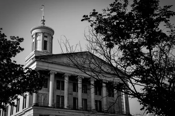 Das Tennessee State Capitol Gebäude Der Innenstadt Von Nashville Tennessee — Stockfoto