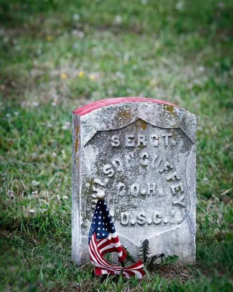 Çavuş Wilson Cuffey, Chesapeake, Virginia 'daki Cuffeytown Tarih Mezarlığı' nda 