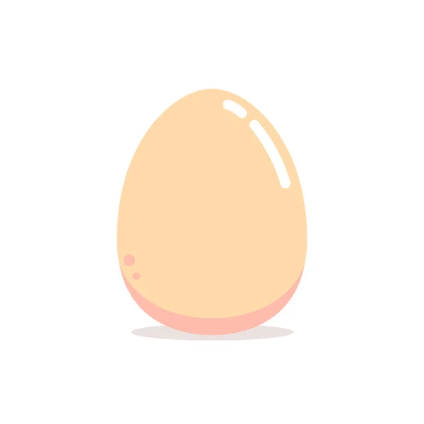 Vektor Vajíček Vejce Bílém Pozadí Design Vaječného Loga Tapeta — Stockový vektor