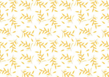 Buğday desenli duvar kağıdı. Yulaf sembolü. Metin için boş alan. Pirinç işareti. Pirinç desenli duvar kağıdı.