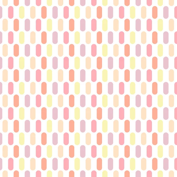Pattern Texture Colorful Polka Dots White Background Kids Background Blog — Vettoriale Stock