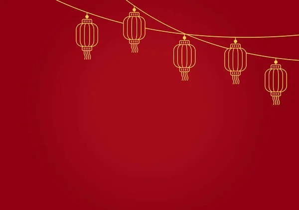 Счастливого Китайского Нового 2023 Года Китайский Новогодний Баннер Кружком Показа — стоковый вектор