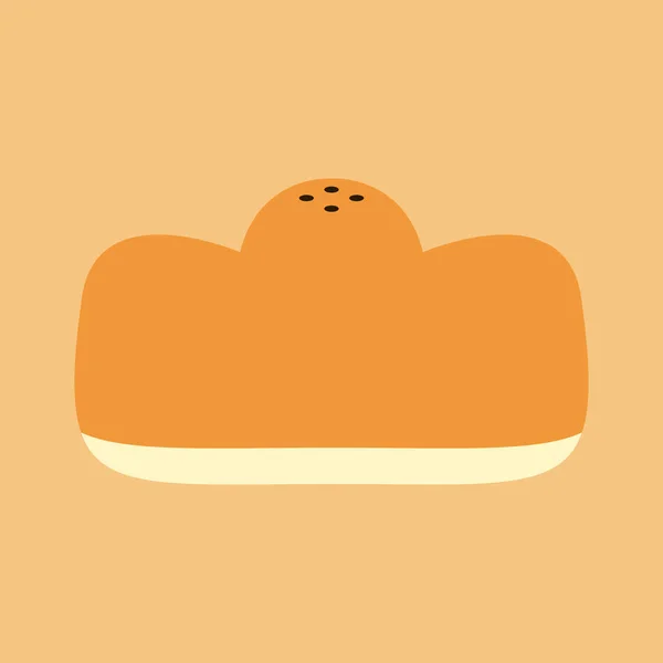 ベーカリーロゴデザイン パンベクトル パンのシンボル パンのロゴデザイン — ストックベクタ