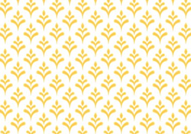 Lüks buğday deseni. Soyut buğday vektör arkaplanı. Geometrik damaske dokusu.