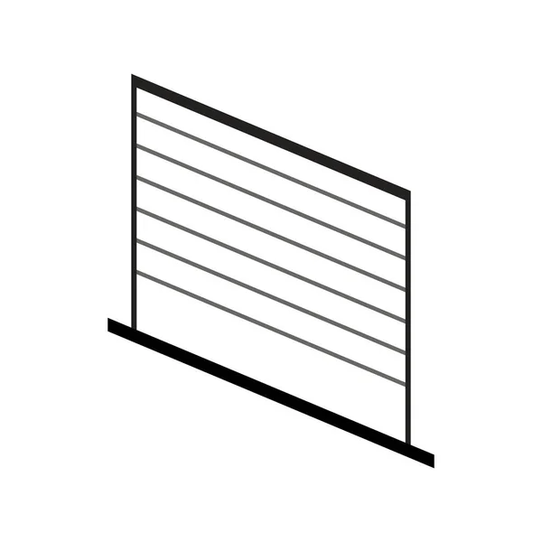 楼梯的栏杆 从细线收集到的白色背景的现代平面直线向量楼梯图标 — 图库矢量图片