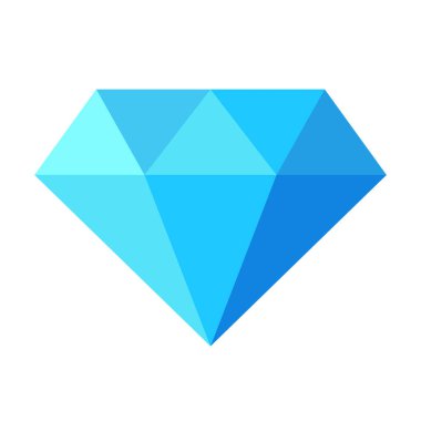 Elmas ikon koleksiyonu. Farklı elmas şekilleri. Dimond simgesi düz biçimde ayarlandı. Mücevher simgeleri. Gemstone simgesi ayarlandı.