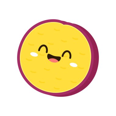 Kızarmış patates dilimi. Tatlı patates çizgi filmi. Tatlı patates karakter tasarımı.