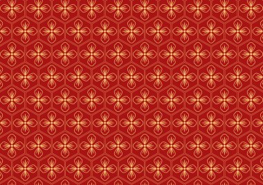 Geleneksel Kore duvar kağıdı. Kore Tekstil.