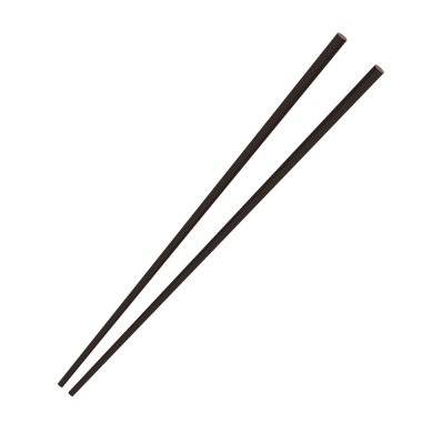 Yemek çubuğu vektörü. Çubuklar beyaz arka plan. Duvar kağıdı. Metin için boş alan. Boşluğu kopyala.