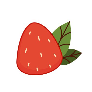 Çilek vektörü. Metin için boş alan. Duvar kağıdı. Geçmişi. Sembol. logo.