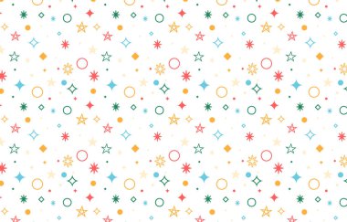 Noel için kar tanesi desenli geçmiş ve mutlu yıllar. Kar tanesi desenli vektör. Metin için boş alan.