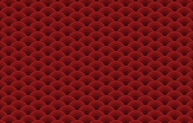 Chinese pattern wallpaper, oriental background for New Year. Vector illustration. New Year 2024.