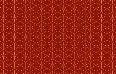 Ay Yeni Yıl Şablonu - Ay ya da Çin Yeni Yılı için kırmızı desenli tasarım.