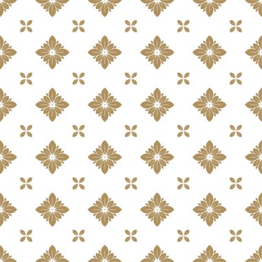 Arka planda çiçek süsü var. Duvar kağıdı deseni. Soyut çiçek deseni. Geometrik yaprak süsü.