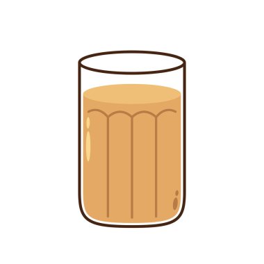 Hint sıcak içecek vektörü. Hint chai ikonu. Chai, Hint içkisidir. Kerala çay dükkanının illüstrasyon vektörü. Hint Kerala yol kenarı. Kerala çay dükkanı çizimi. Kerala Eski.