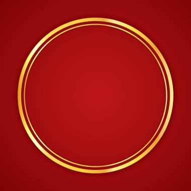 Mutlu Çin Yeni Yılı 2024. Çin yeni yıl afişi. Tebrik kartı. Kırmızı zemin üzerinde fener bulunan Çin çerçevesi.